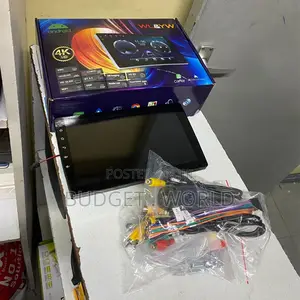 Double Din 10.1 Inch Android Car Stereo Touch Screen (4+64gb) With Fan