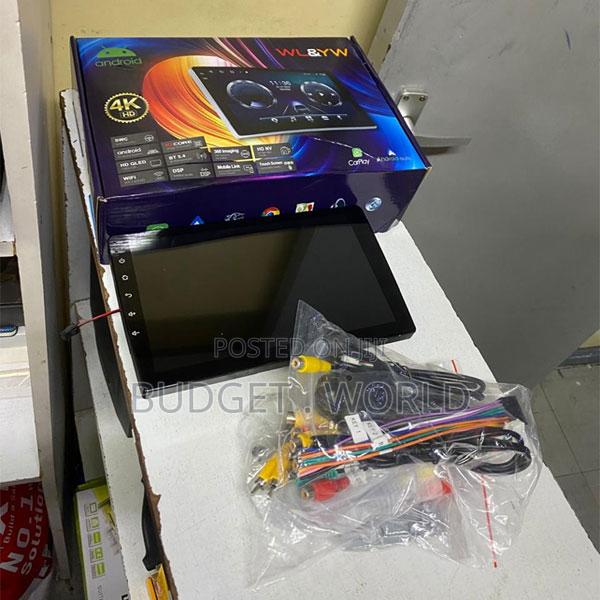 Double Din 10.1 Inch Android Car Stereo Touch Screen (4+64gb) With Fan