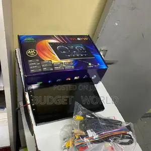 Android 9 Inch (4+64gb) With Fan + Reverse Camera for Free–High Stereo