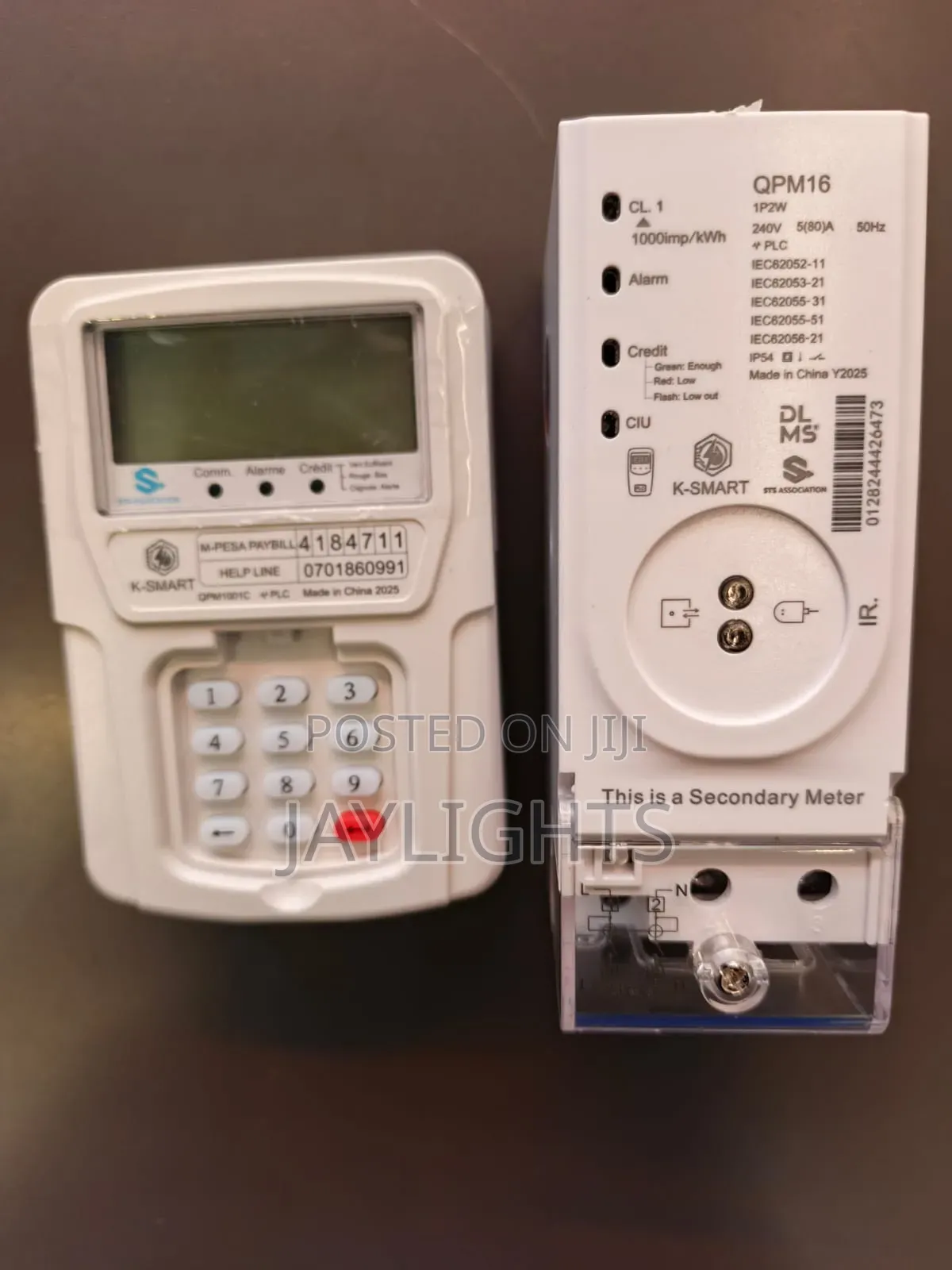 Smart Prepaid Electricity Meter  Token Meter