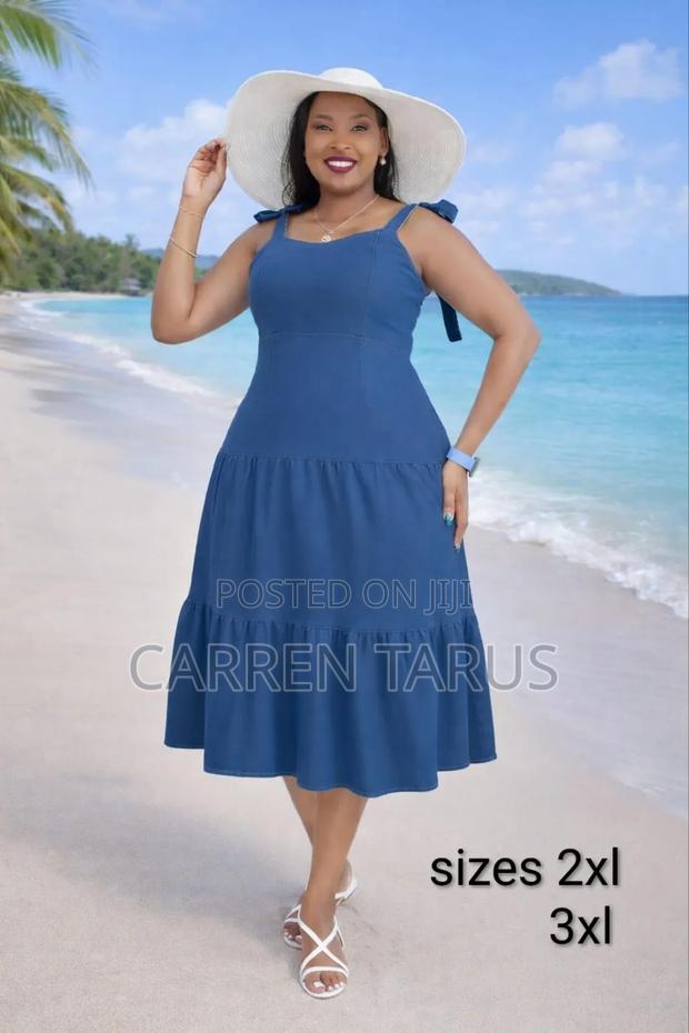 Denim Dress Classy - thumbnail 2