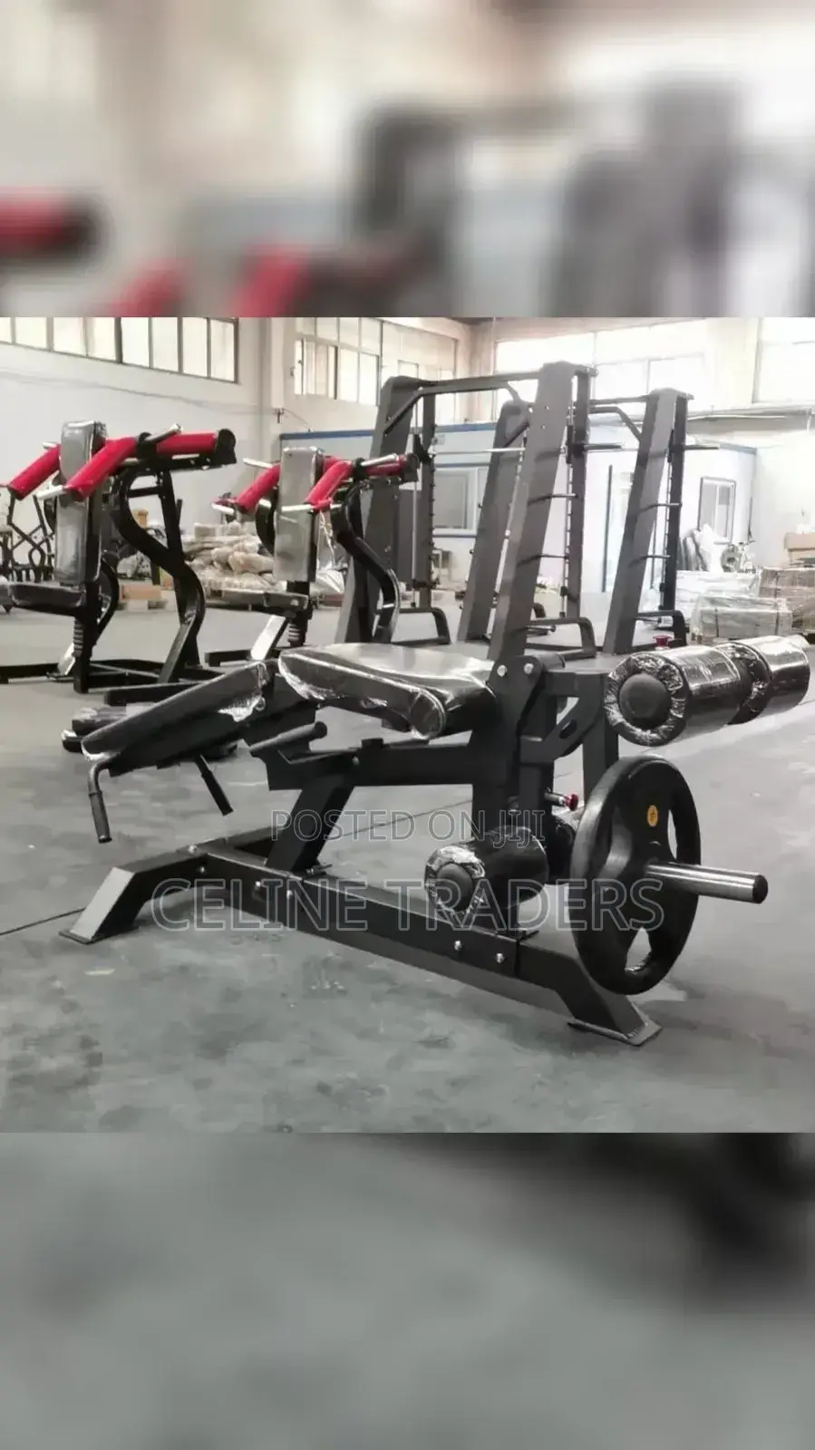 Plate Loaded Prone Leg Curl Extension