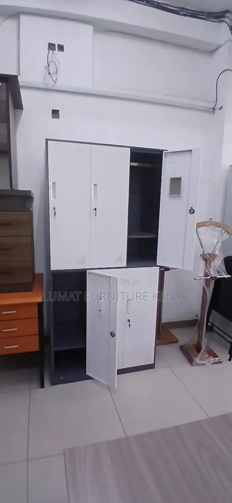 Multi-User Storage Cabinet