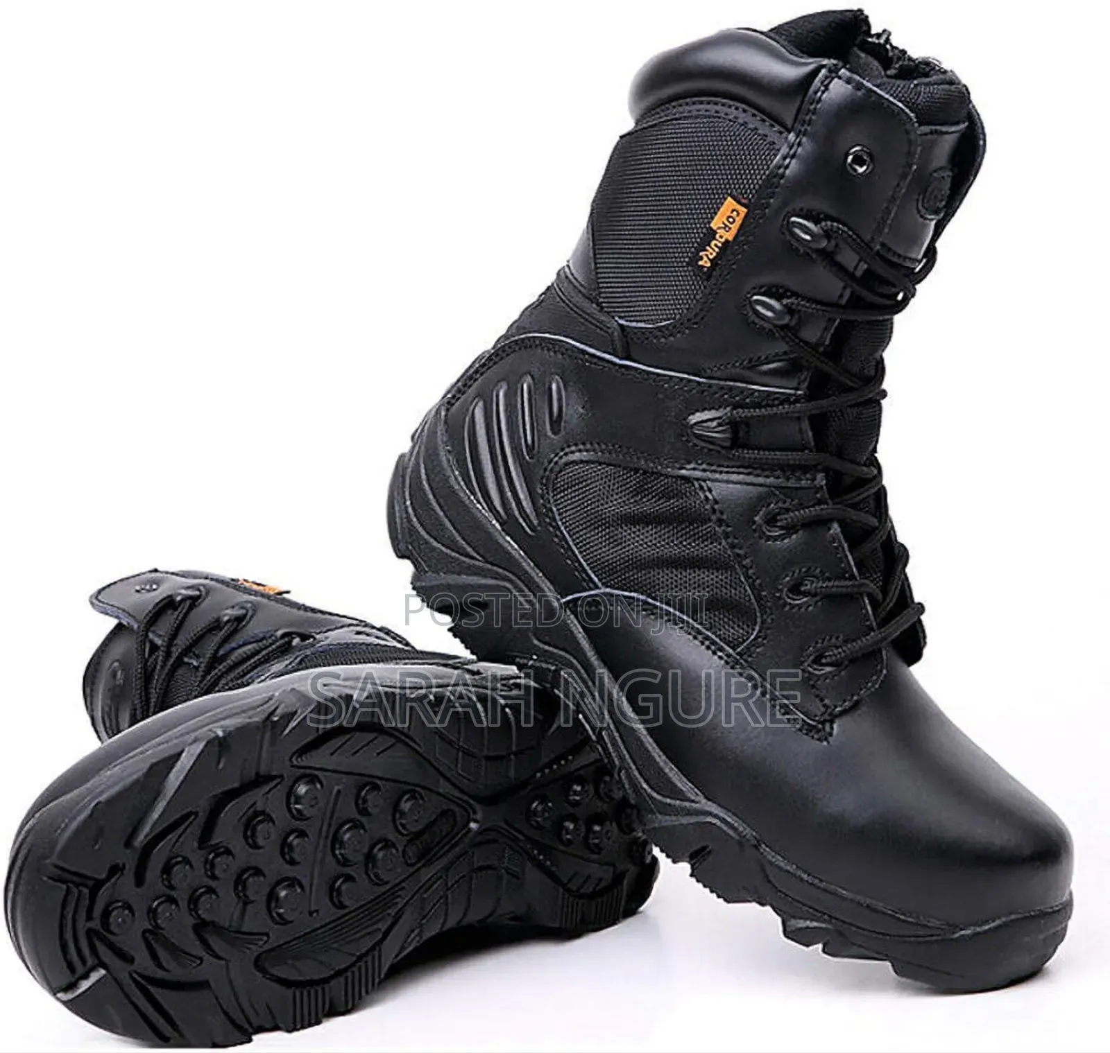 Black Delta Boots