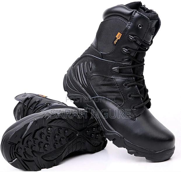 Black Delta Boots - thumbnail 2