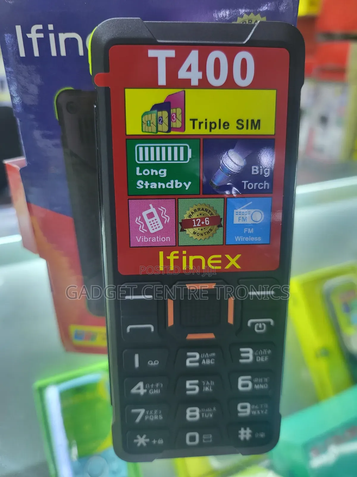 New Mobile Phone Black