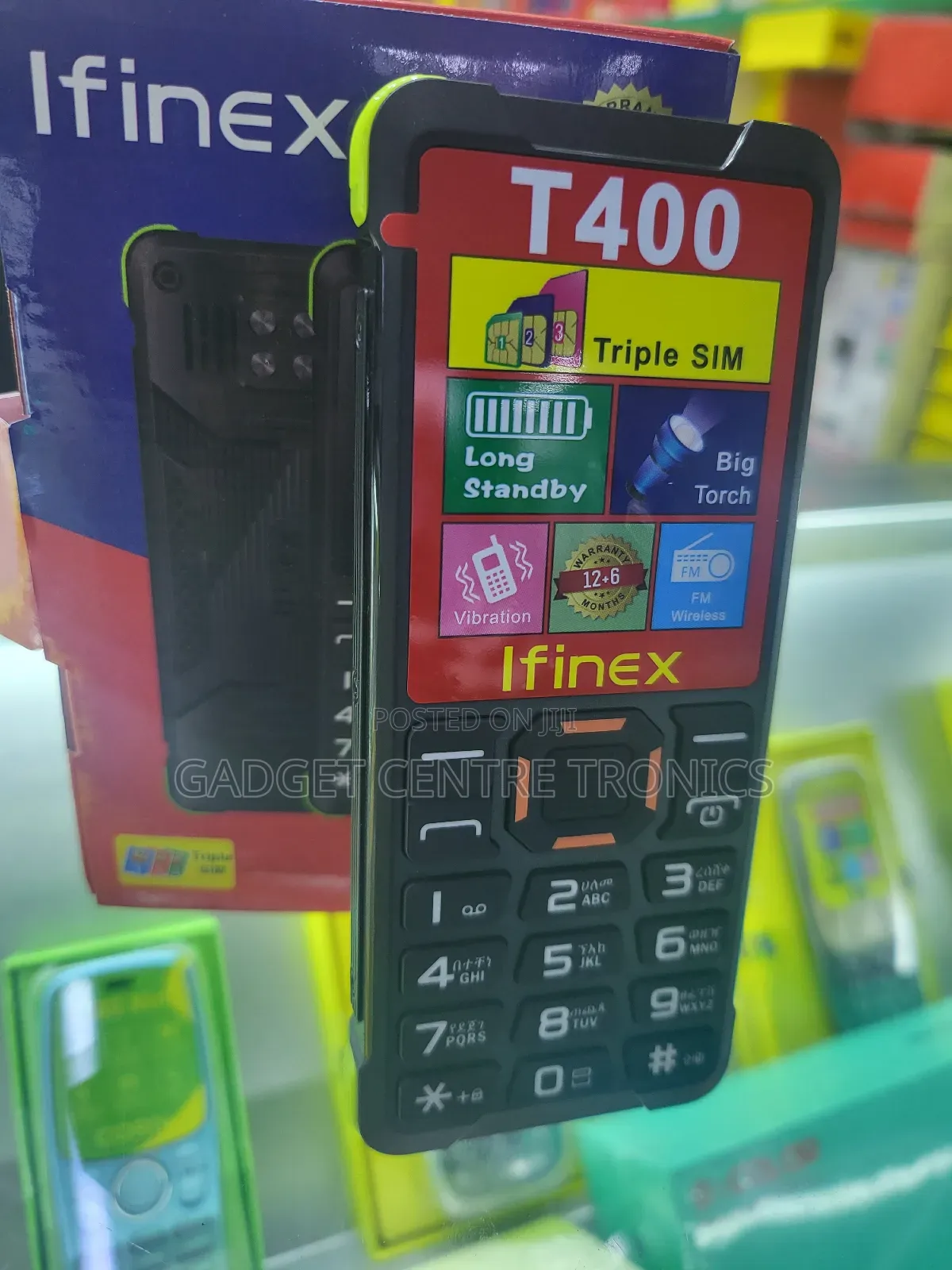 New Mobile Phone Black