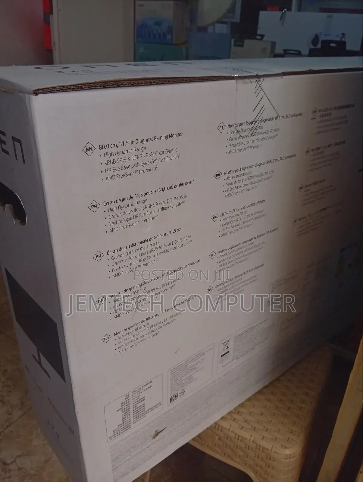 Hp Omen 32q QHD 165hz 32 Inch-Gaming-Monitor