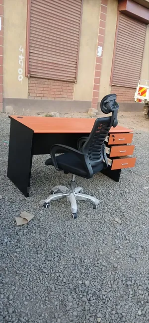1.4m Modern Office Desk Chair Set
