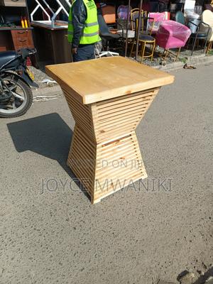 Pallet Bar or Wooden High Table - main view