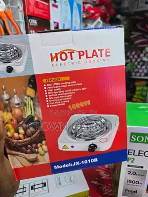 Single Coil Electric Hot Plate for Home or Travel Use