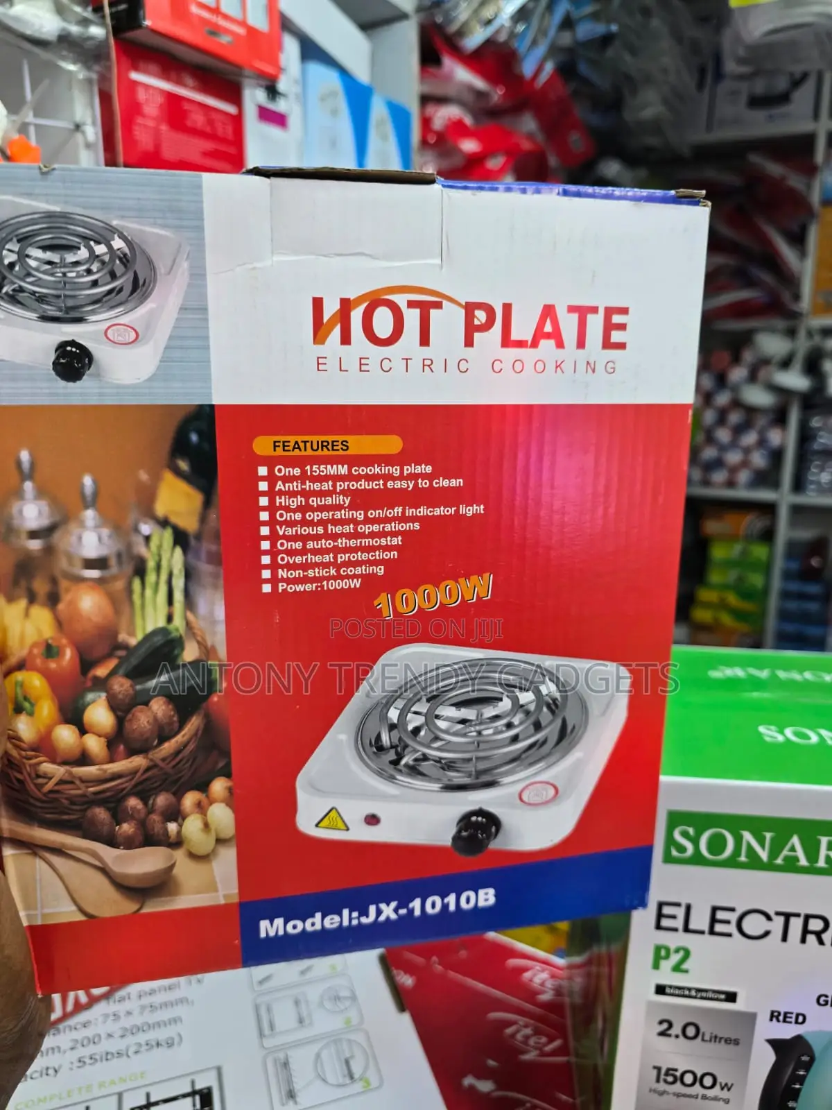 Jx-1010b Electric Single Coil Hot Plate 1000w