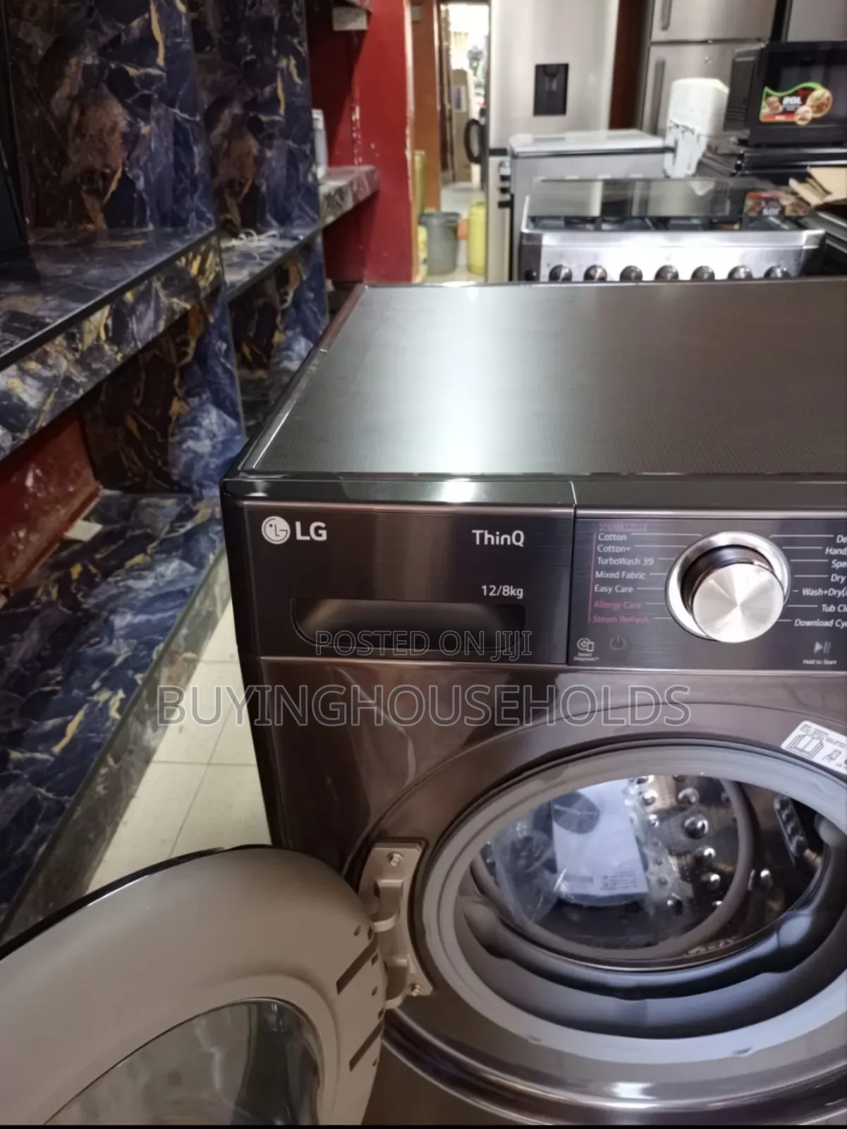 Lg 12kg/8kg Wash Dry Thinq Washing Machine