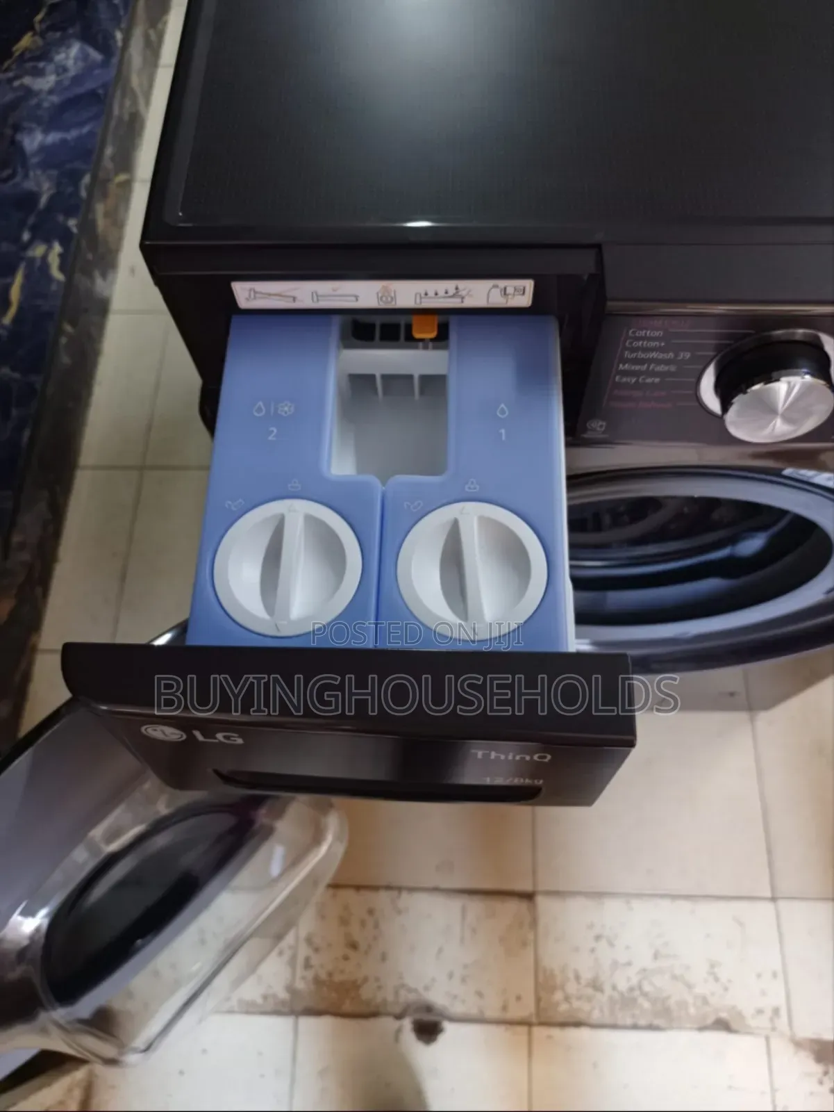 Lg 12kg/8kg Wash Dry Thinq Washing Machine