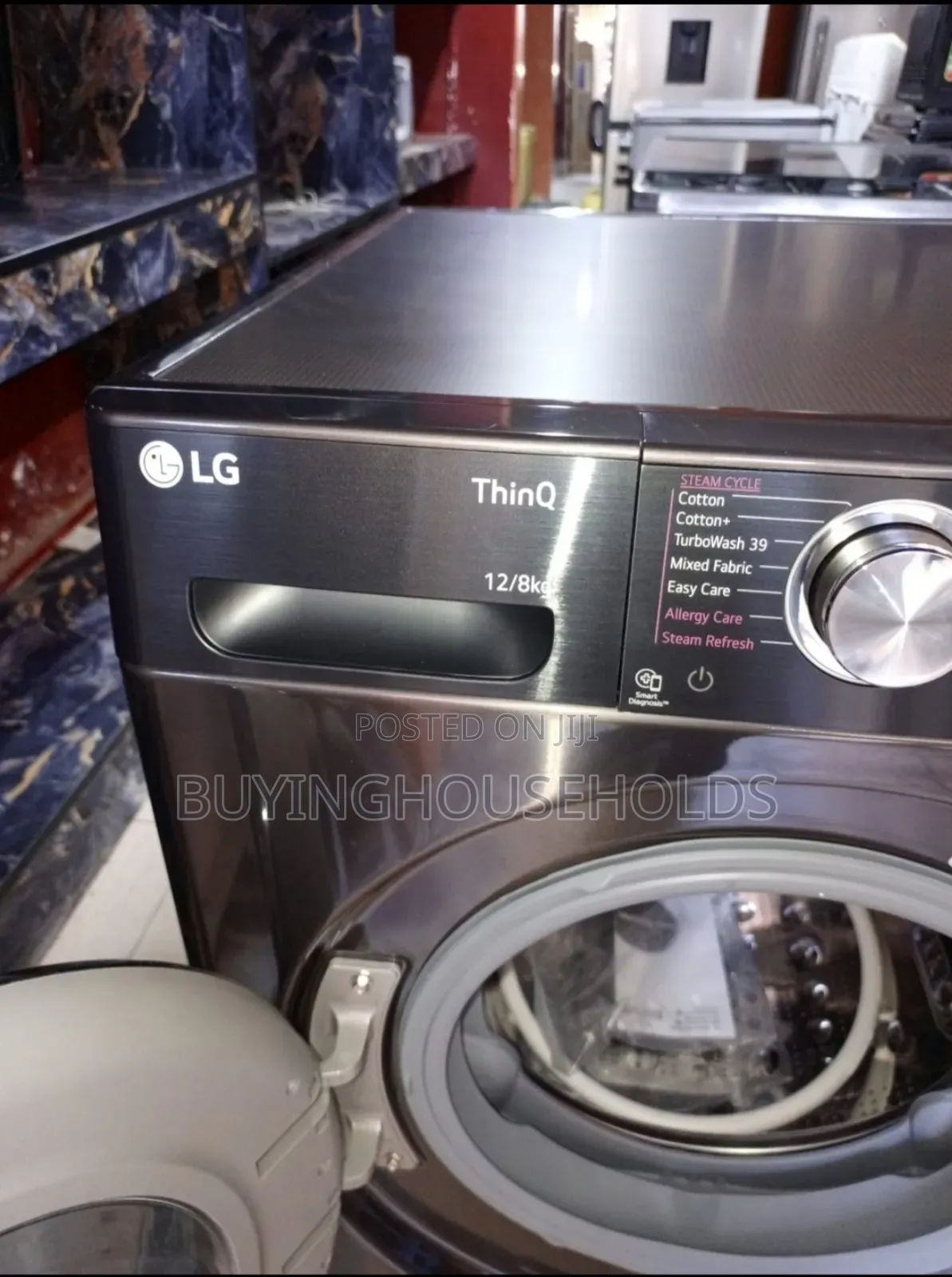 Lg 12kg/8kg Wash Dry Thinq Washing Machine