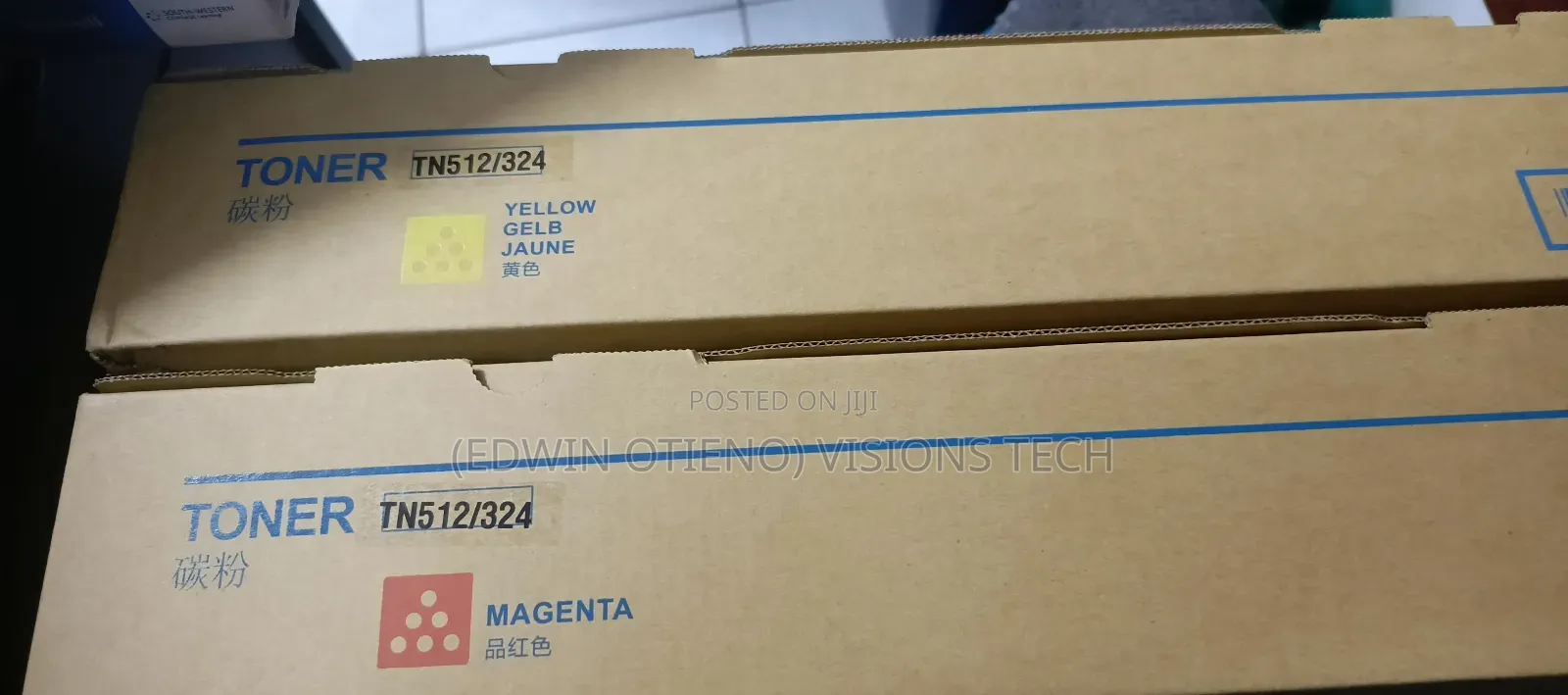 Yellow Toner Tn324/512