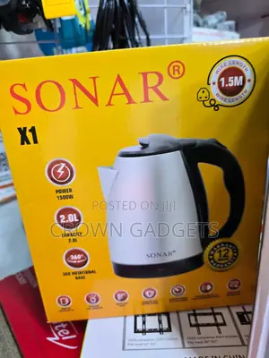 Sonar X1 Stainless Steel Electric Kettle 2.0l 1500w