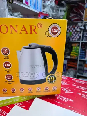 Sonar X1 Stainless Steel Electric Kettle