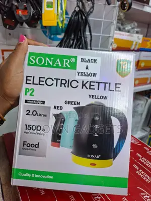 Sonar P2 2l Electric Kettle 1500w Fast Boil Cordless