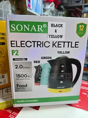Sonar P2 Cordless Electric Kettle With Auto Shut-Off
