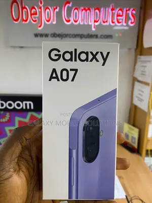 New Samsung Galaxy A07 128 GB Black