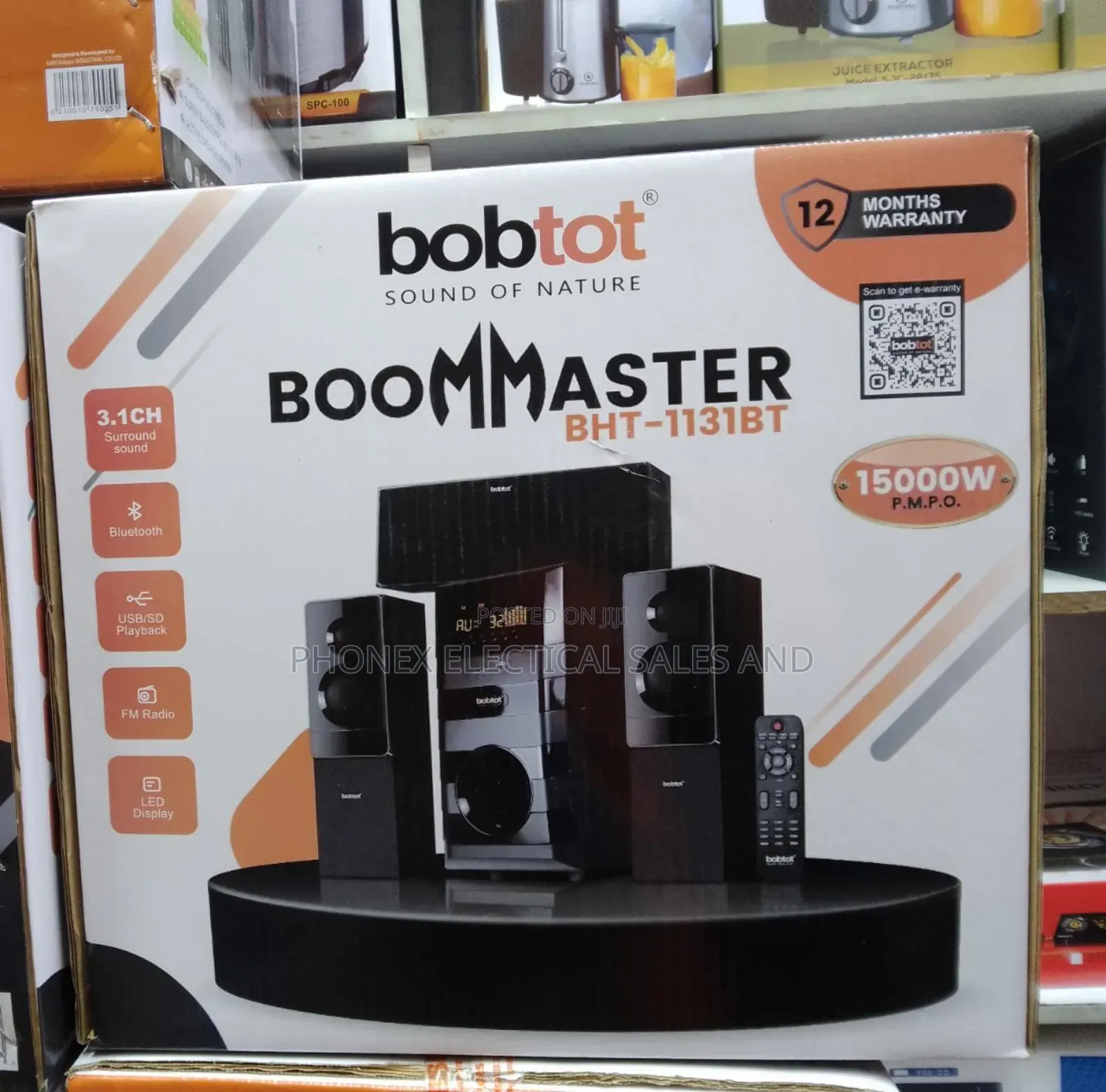 BHT-1131bt Bobtot Subwoofer 15000w Minds Behind Sayona