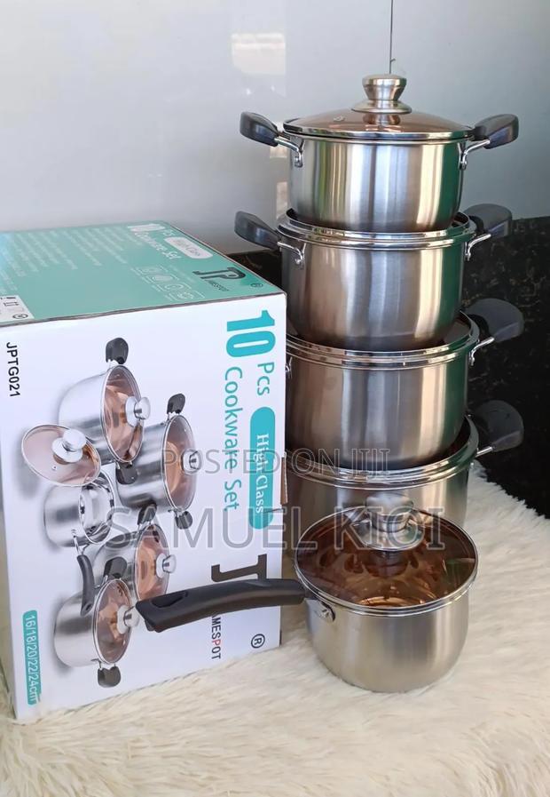 10 PCS Jp Stainless Cookware - main view