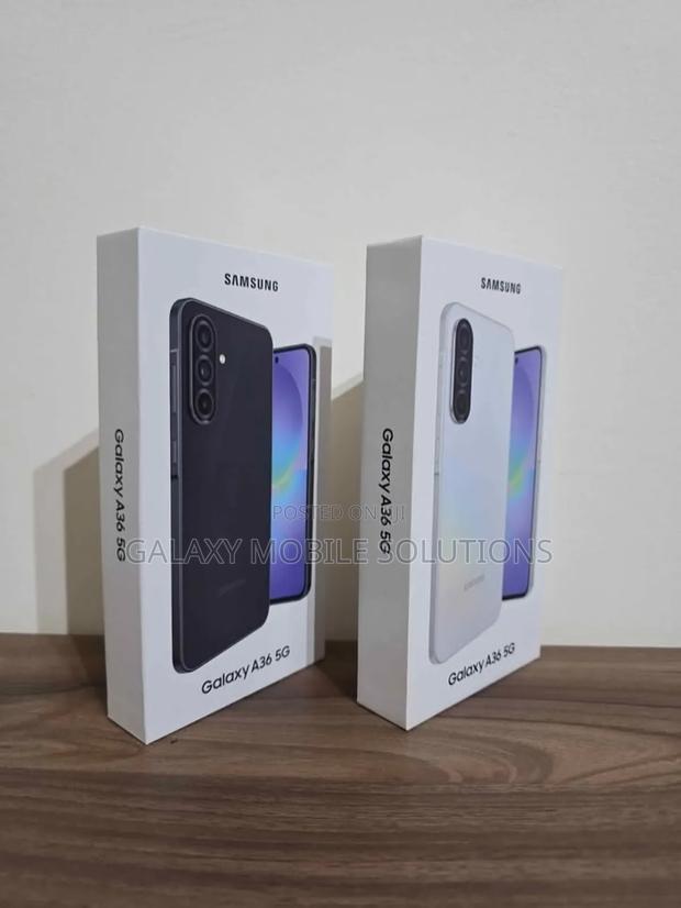 New Samsung Galaxy A36 128 GB Black - main view