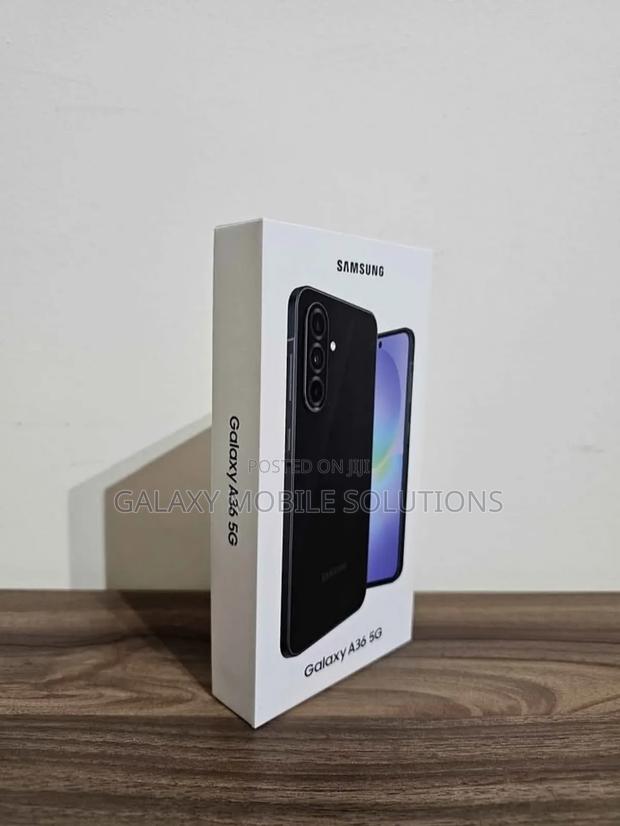 New Samsung Galaxy A36 128 GB Black - thumbnail 3
