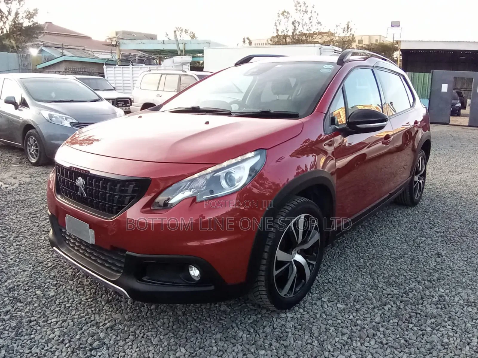 Peugeot 2008 2018 Maroon