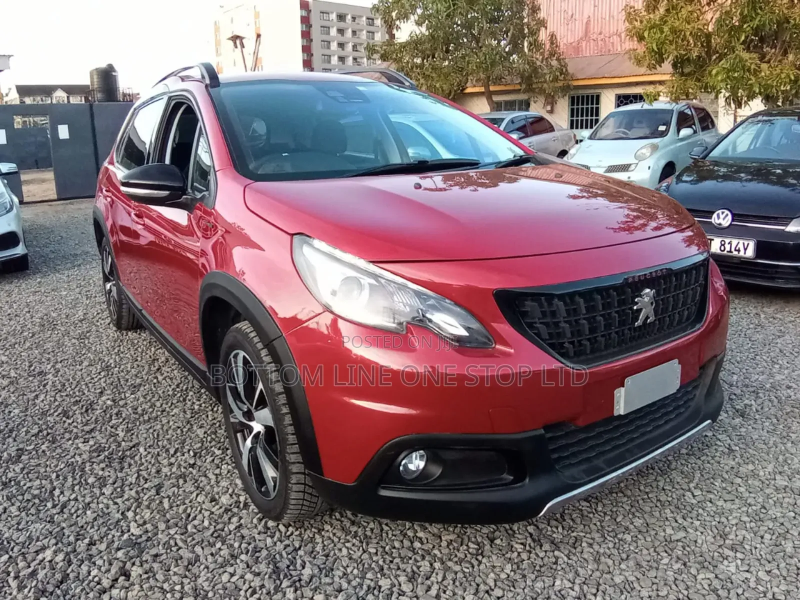 Peugeot 2008 2018 Maroon