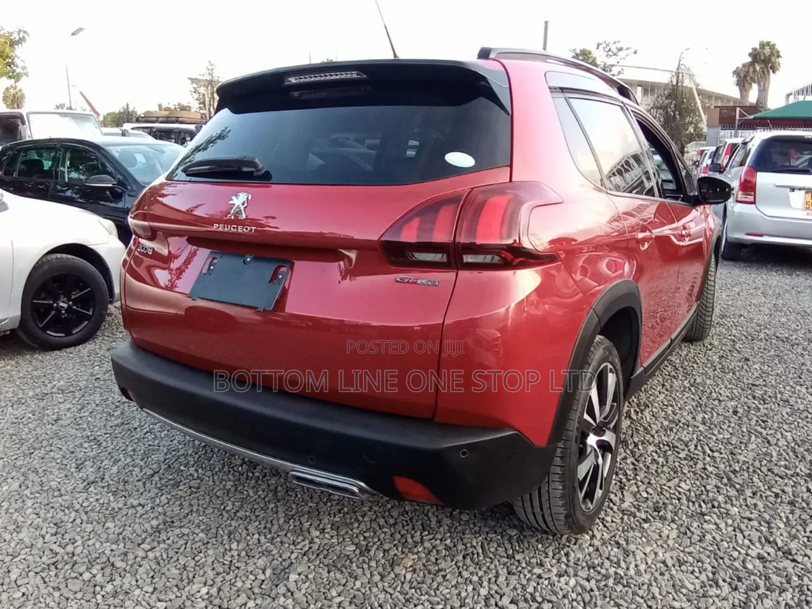 Peugeot 2008 2018 Maroon