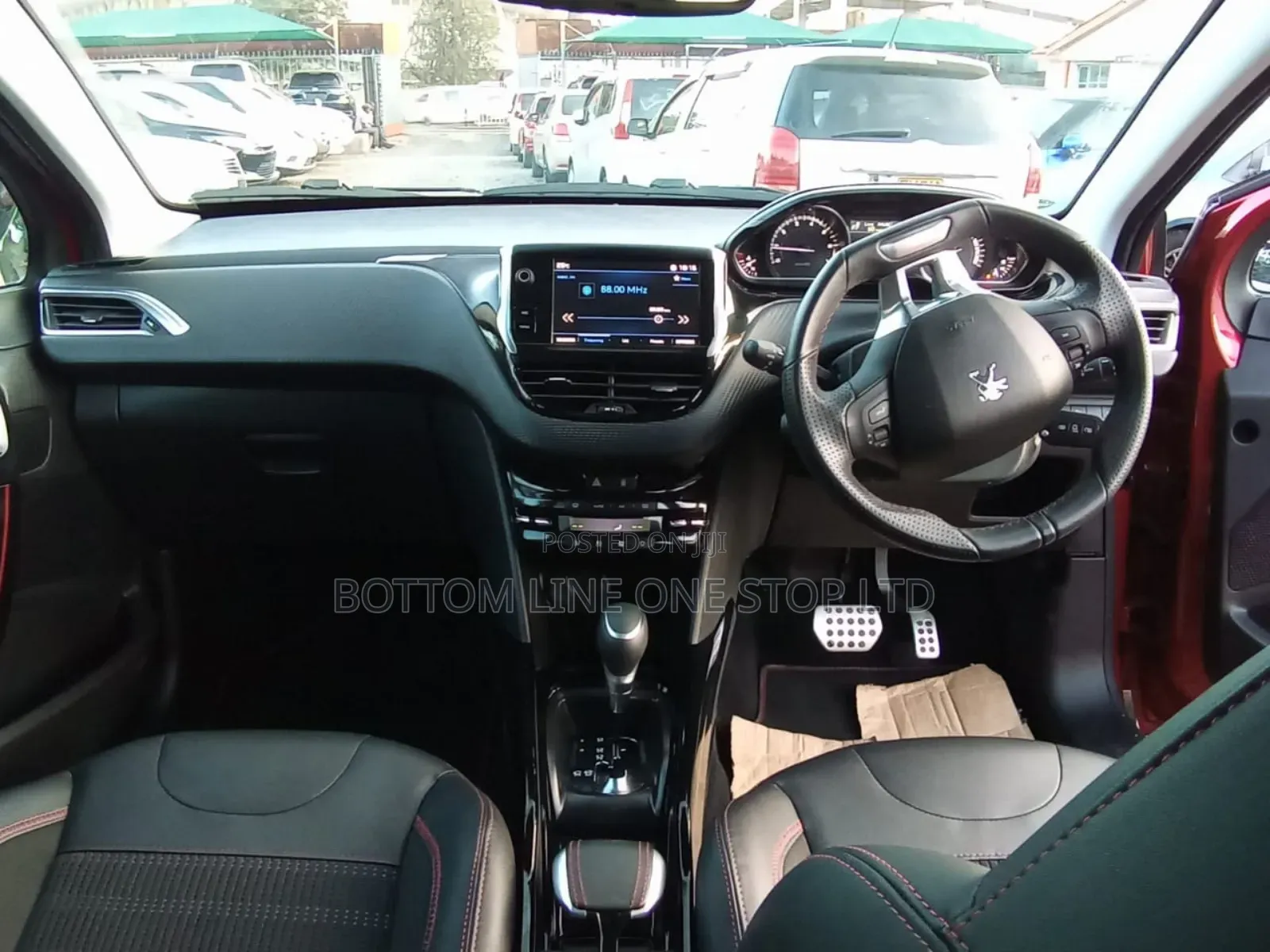 Peugeot 2008 2018 Maroon