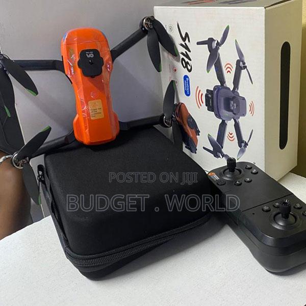 Ages 14+Remote Control S118 Brushless Motor Drone With Dual Hd Cam