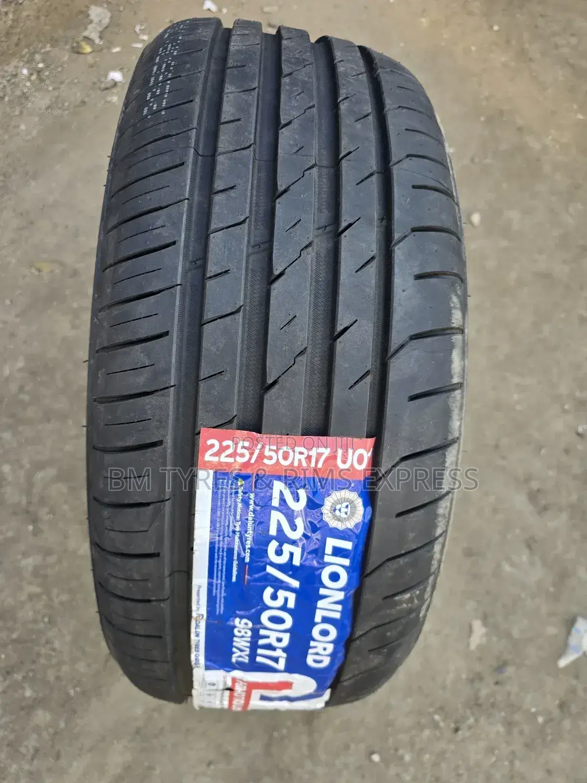 225 /50 R17 Lionlord Tyres (Highway)