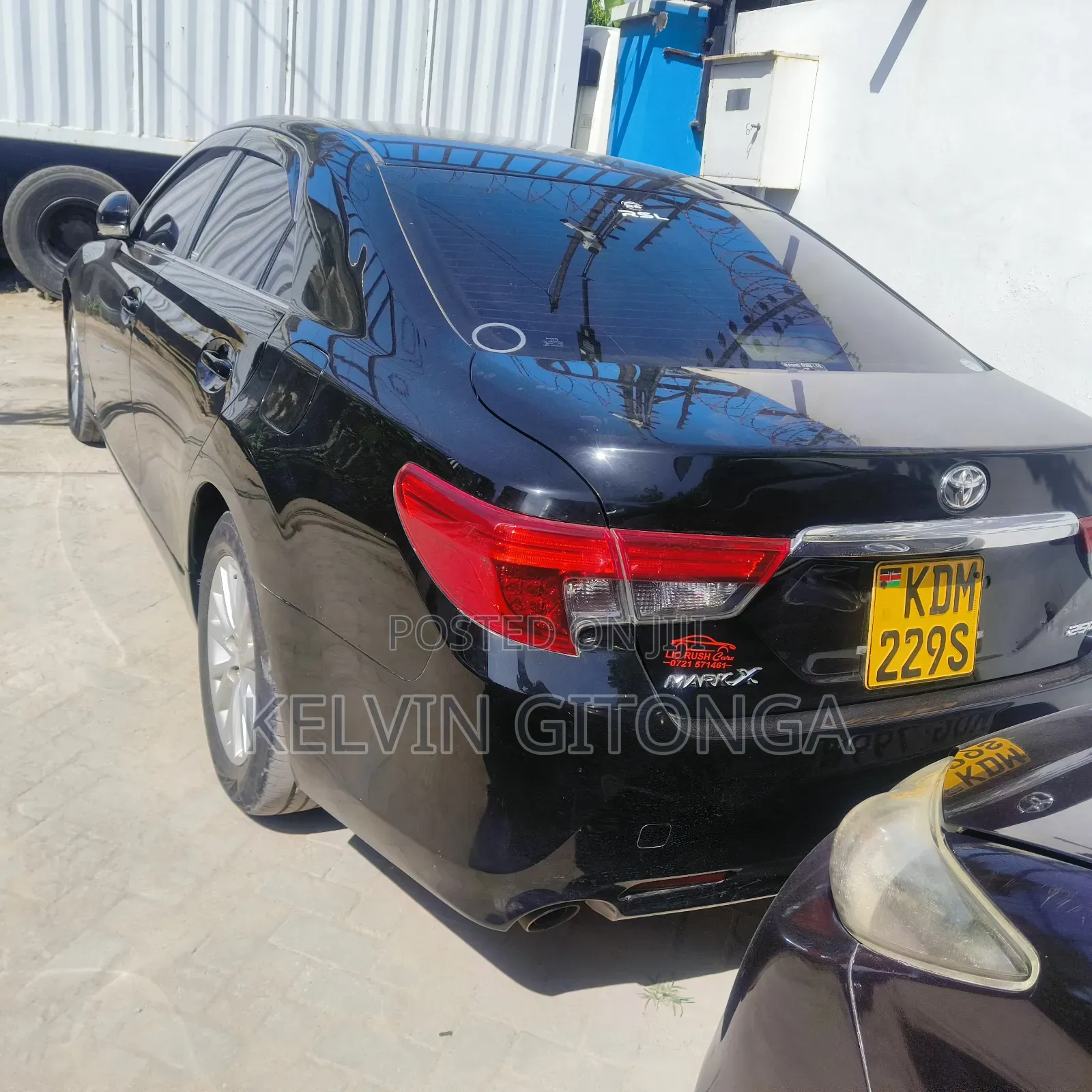 Toyota Mark X 2016 Black