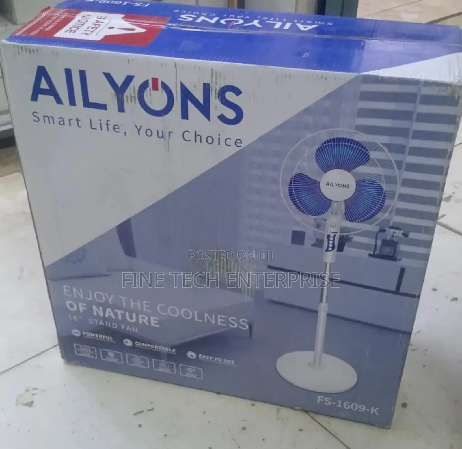 Ailyons Standing Fan 16"