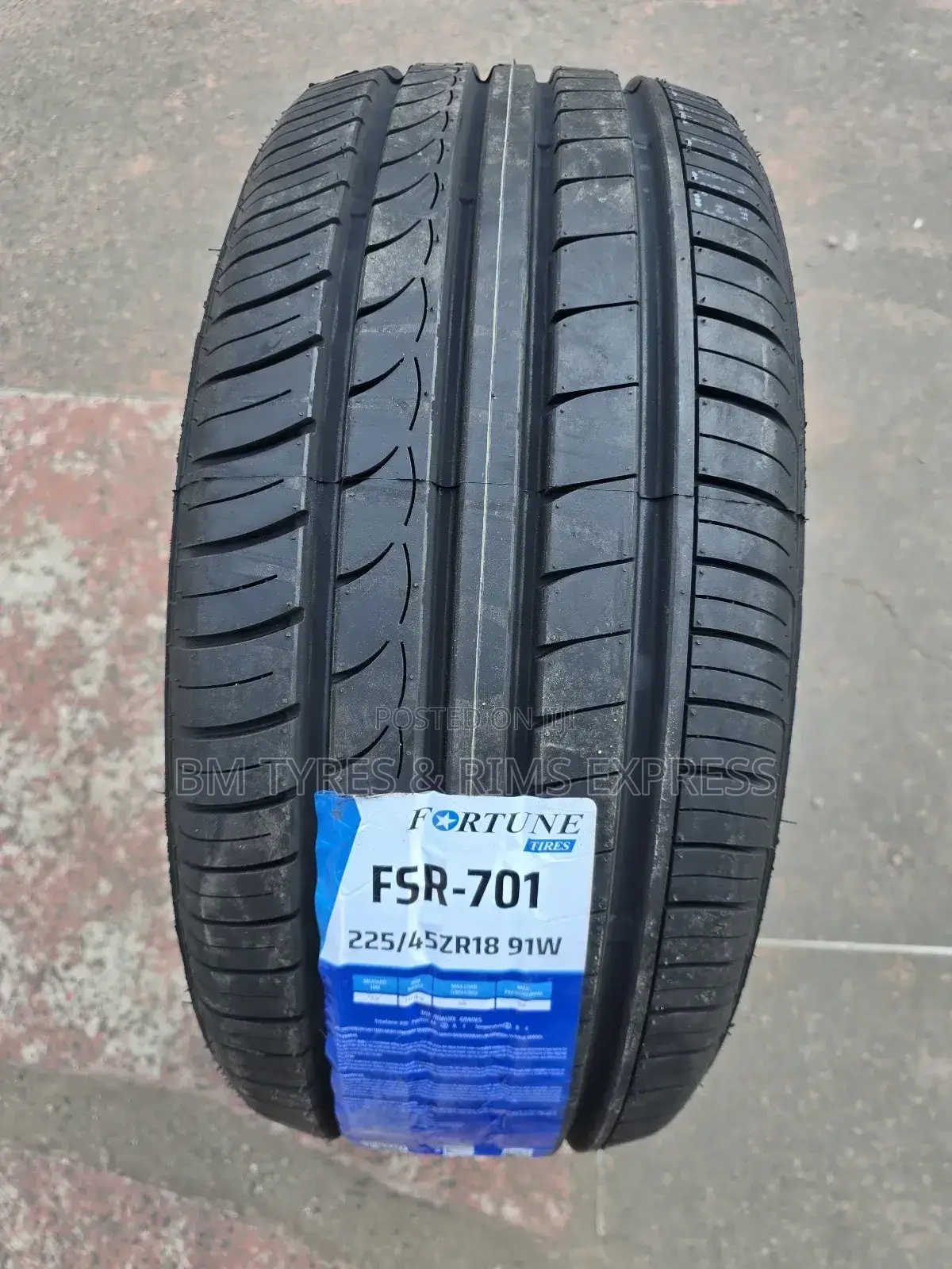 225 /45 R18 Fortune Tyres (New Technology)