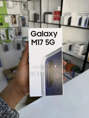 New Samsung Galaxy M17 5G 128 GB Black