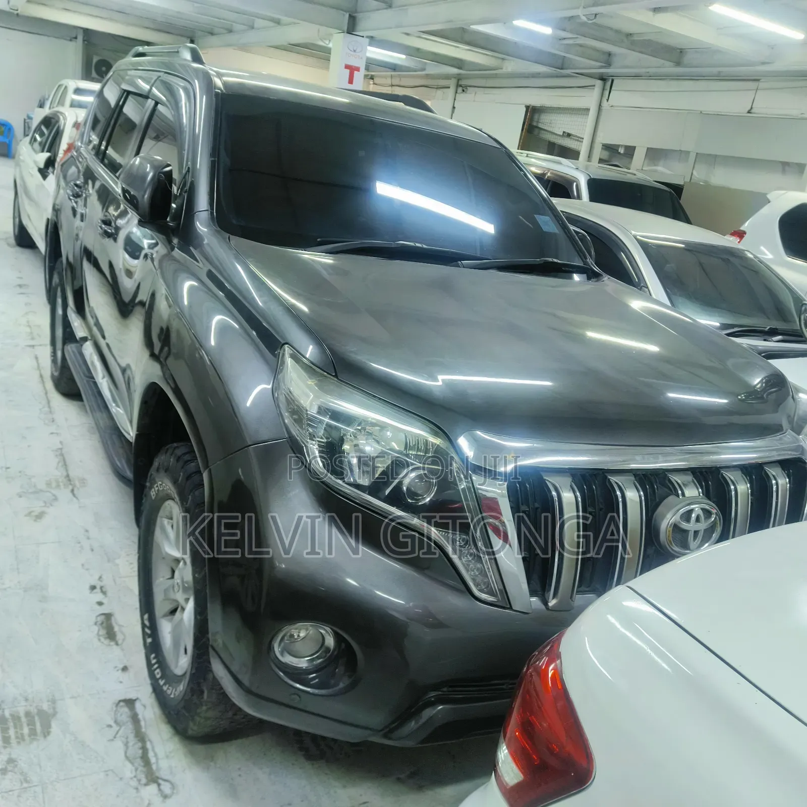 Toyota Land Cruiser Prado 2010 Gray