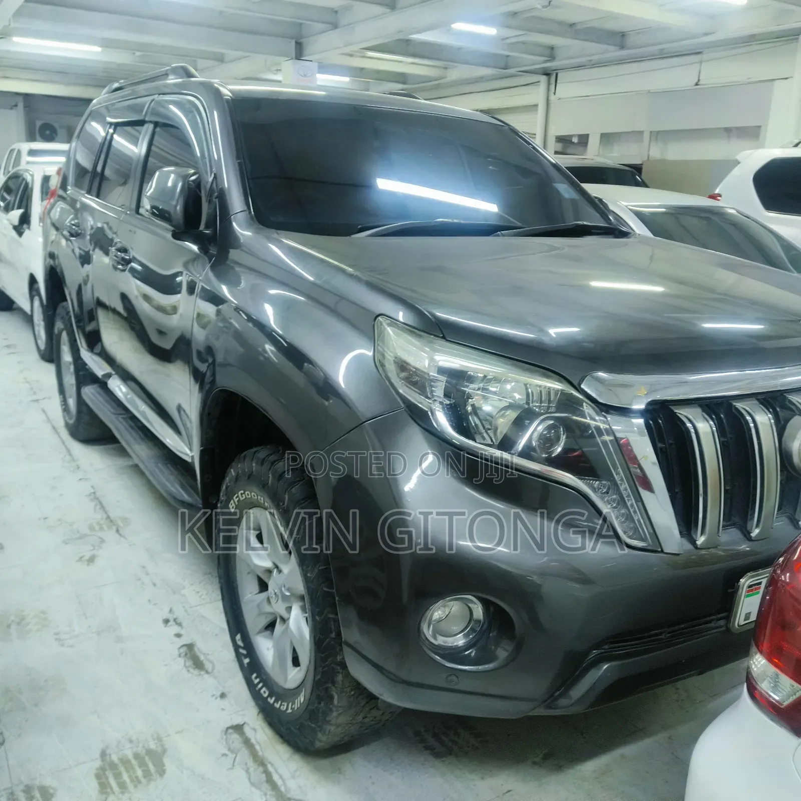 Toyota Land Cruiser Prado 2010 Gray