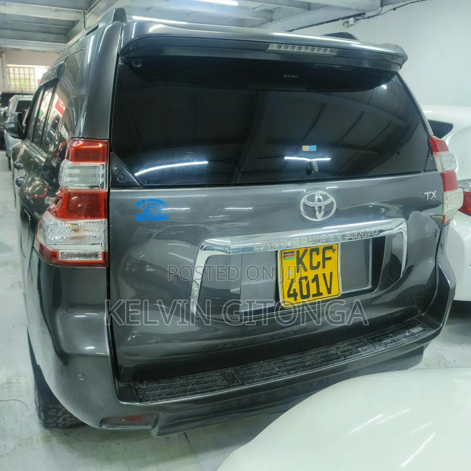 Toyota Land Cruiser Prado 2010 Gray