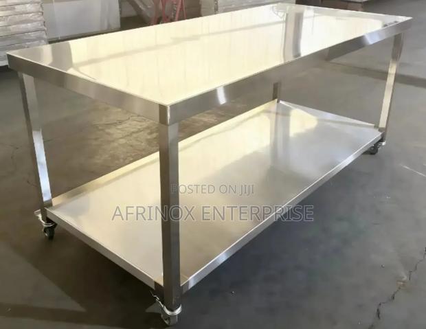 Stainless Table, Mobile - main view