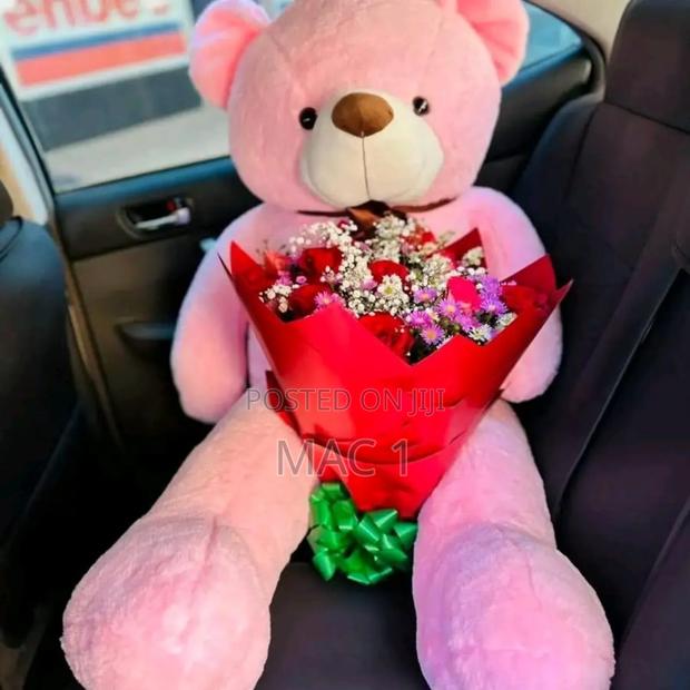 Luxury Fluffy Teddy Bear 140cm - main view