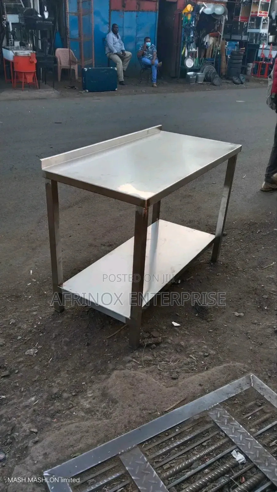 Hygienic Stainless Steel Working Table for Kitchen and Hotels