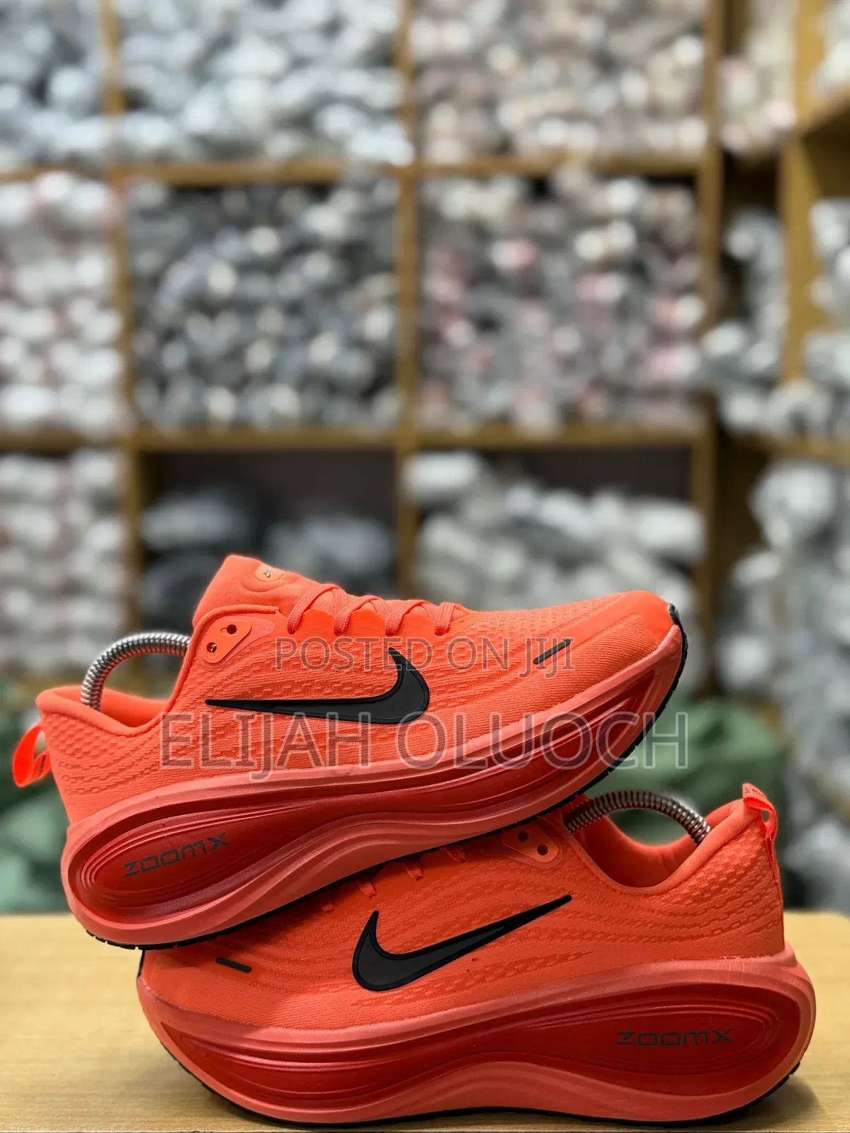 Nike Vomero Plus Running Shoe in the "Orange Pulse"