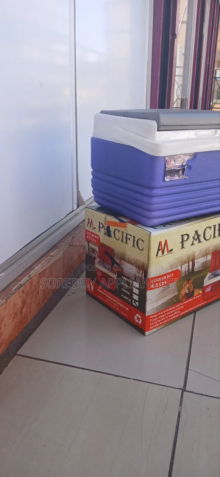 Pacific 4.5l Portable Cooler Box