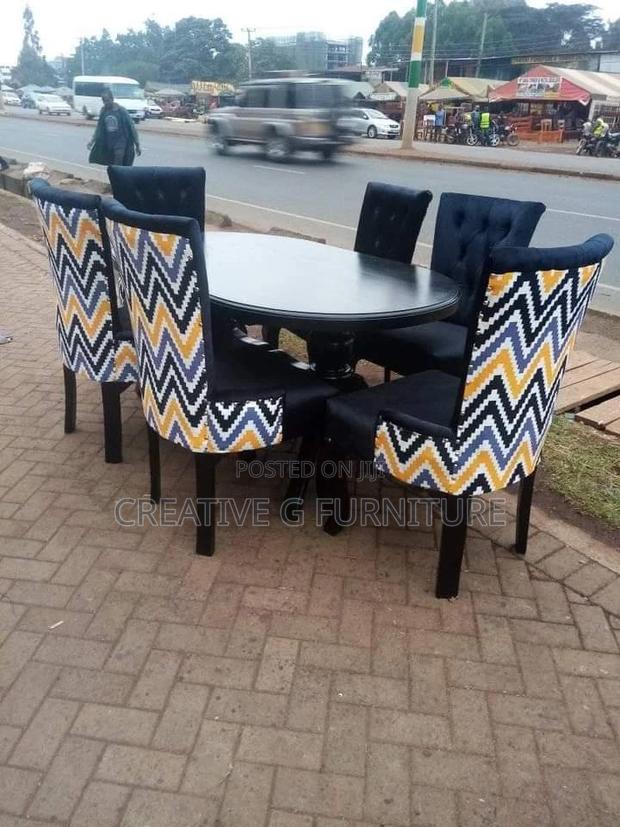 Executive First-Class 6-Seater Dining Set** - main view