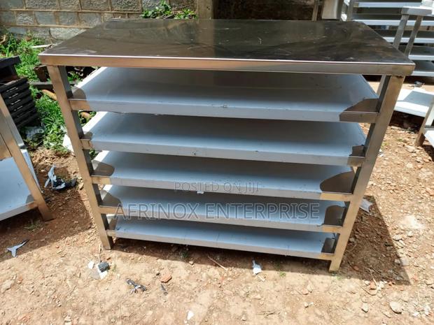 Stainless Bakery Table - main view