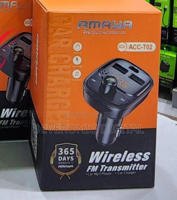 Amaya Acc-T02 Fm Transmitter Car Modulator - main view